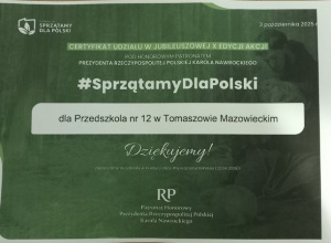 Jubileusz X Edycji Akcji: Sprzątamy dla Polski.