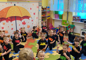 Fragment układu tanecznego.