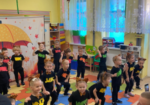 Fragment układu tanecznego.