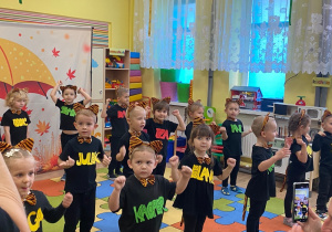 Fragment kolejnej części występu.