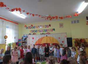 Koncert Piosenek Przedszkolnych w grupie "Jeżyki"