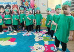 Dzieci podczas występu