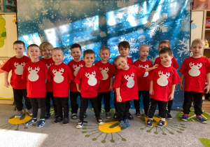 Prezentacja chłopców.