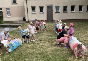 Przejście w tunelu.