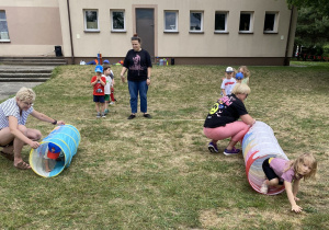Przejście w tunelu.