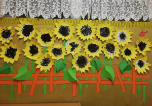 Wystawa słoneczników