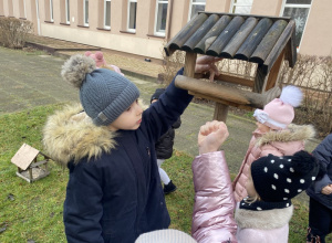 Dokarmiamy ptaki - grupa Tygryski