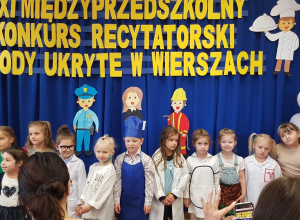 Konkurs recytatorski "Zawody ukryte w wierszach".